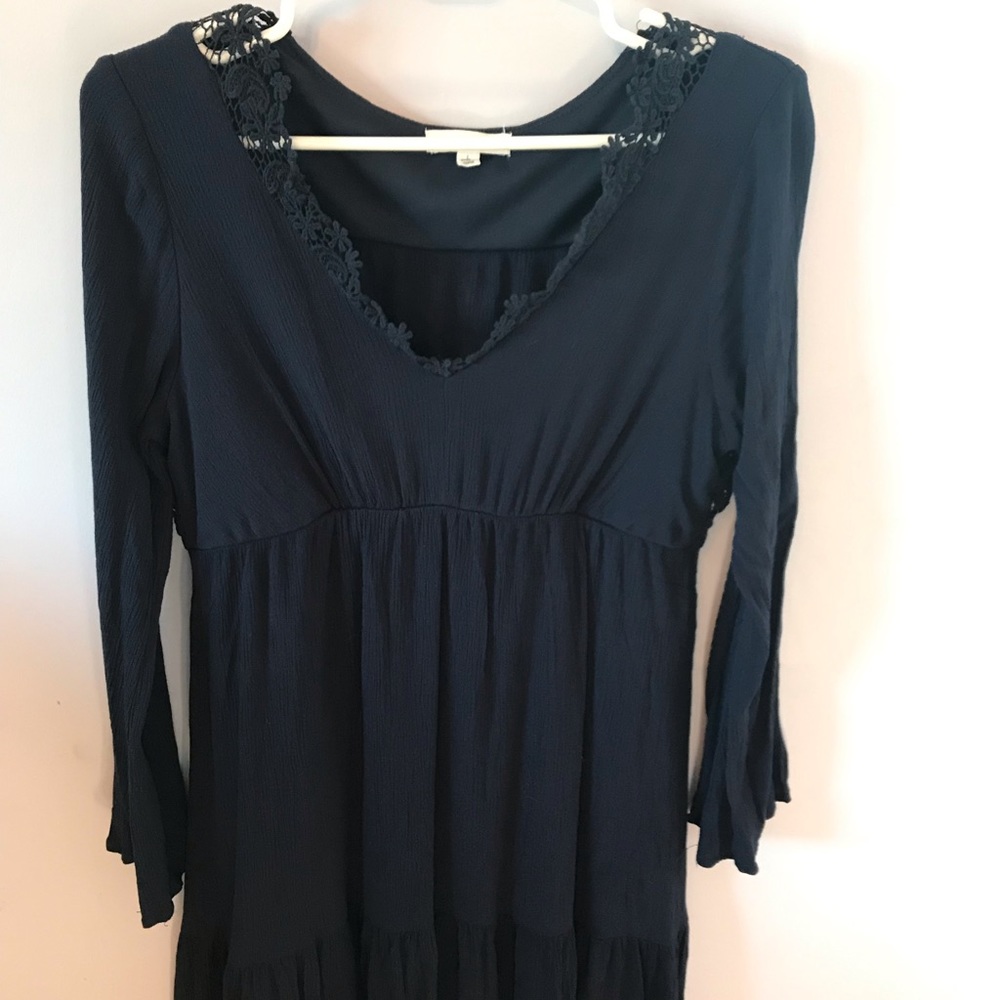 Dark blue dress